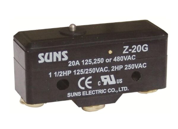 Wyłącznik krańcowy, mikrowyłącznik Z-20G, Z20G